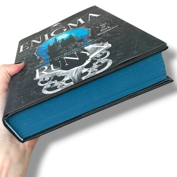 Enigma: A Dark Academia Romance By: RUNYX Special Edition Hardcover Book - Picture 6 of 8